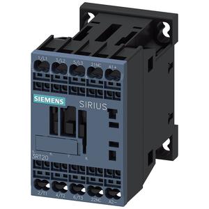 Leistungsschütz, AC-schaltend - Koppelschütz AC-3e 12 A/5,5 kW/400V 3-polig DC 24V 1Ö Federzuganschluss - 3RT2017-2UB42