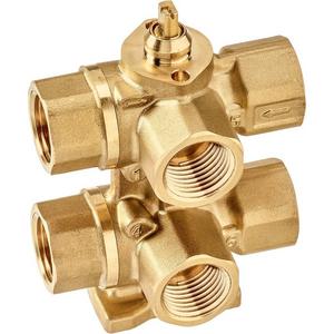 Sechswegeregelventil - 6-Weg Regel - Kugelhahn Rp 1/2 Zoll - DN15 zulässiger Druck ps 1600 kPa - R3015-P25-P4-B1