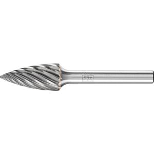Schleifstift - HM-Hochleistungsfrässtift INOX Spitzbogen SPG Ø12x25mm Schaft-Ø 6mm f. Edelstahl - 21122782