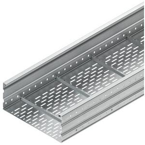 Kabelrinne/Weitspannkabelrinne - Weitspannkabelrinne 200x200x6000 mm t=1,5 mm gelocht Stahl bandverzinkt - 315703