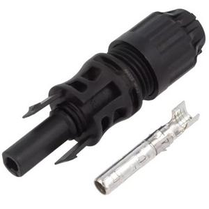 Rundsteckverbinder (Industriesteckverbinder) - MC4 Evo stor Buchse für 10 mm² - Verbinden von Hybrid-Wechselrichtern an BESS - 32.0268P0001