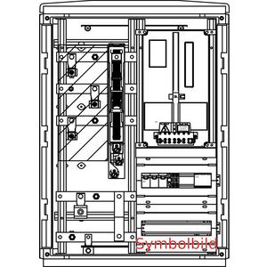 Zähler-Komplettschrank - FZNV F/1 K (240/16) ÜA(3)C RK DZ Netz NÖ - FZ2103.3C.RK.DZ