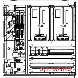 Zähler-Komplettschrank - FZNV F/2 K (240/16) ÜA(3)C RK DZ Netz NÖ - FZ2203.3C.RK.DZ