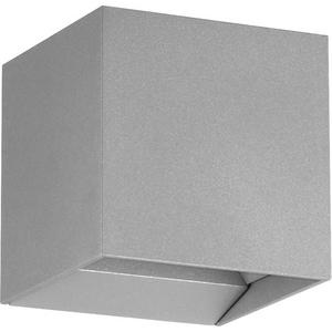 Wandleuchte - Wandleuchte CALPINO PRO 2x3,3W 680 lm silber 3000K IP65 dimmbar - 6CALP-019302-TTSIX