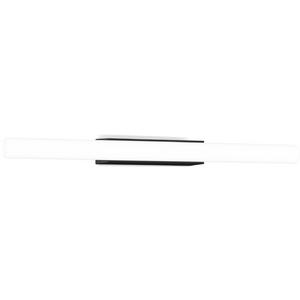 Wever & Ducré - Wandanbauleuchte LARRA WALL SURF 1.0 OPAL LED TUBE 3000K schwarz - 1966T8B5