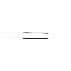 Wever & Ducré - Wandanbauleuchte LARRA WALL SURF 1.0 OPAL LED TUBE 2700K Gunmetal - 1966T8GM3