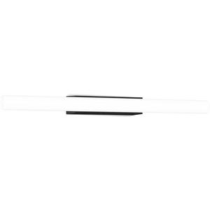 Wever & Ducré - Wandanbauleuchte LARRA WALL SURF 1.0 OPAL LED TUBE 3000K Gunmetal - 1966T8GM5