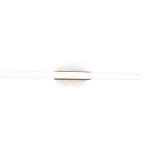Wever & Ducré - Wandanbauleuchte LARRA WALL SURF 2.0 OPAL LED TUBE 2700K kupfer - 1967T8P3