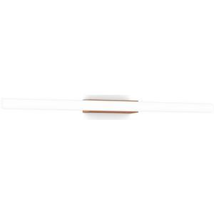 Wever & Ducré - Wandanbauleuchte LARRA WALL SURF 2.0 OPAL LED TUBE 3000K kupfer - 1967T8P5