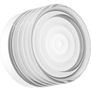 Wever & Ducré - Wandanbauleuchte HAJO IP44 WALL SURF 1.0 LED 3000K weiß-Glas klar - 346184WC5