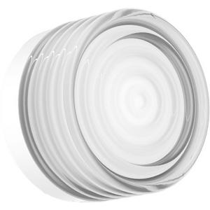 Wever & Ducré - Wandanbauleuchte HAJO IP44 WALL SURF 1.0 LED 2700K DALI weiß-Glas klar - 346185WC3