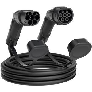 Ladeleitung Elektromobilität - EV Ladekabel (AC) Mode 3 Typ2-Typ2 32A 3ph 22kW L=7,5m schwarz - 87832075-ss