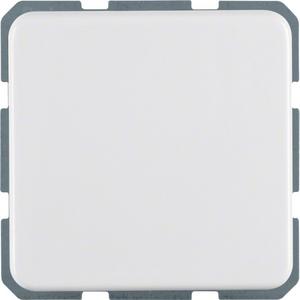 Steckdose - Steckdose SCHUKO mit Klappdeckel WG Up IP44 polarweiß glänzend - WWS1111PW