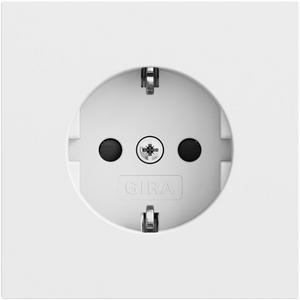 Steckdose - SCHUKO-Steckdose SP SRK System 70 Reinweiß matt lack. - 418372