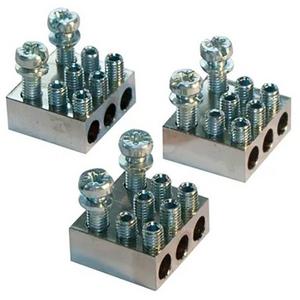 Zubehör für NH-Unterteile - Klemme Block NH Gr.00 3 Abgänge 1,5-16mm² MULTIBLOC MULTIVERT MULTIFIX und BSL - L1022958