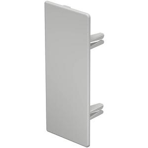 Endstück für Leitungsführungskanal - Endstück 60x150mm PVC reinweiß RAL 9010 - 6193323