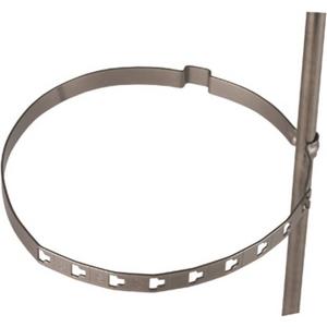 Leitungshalter für Blitzschutz - Leitungshalter für Regenfallrohre NIRO Ø 80-120 mm Rd. 6-8 mm - 200069