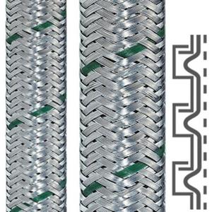 Metall-Schutzschlauch - Metallschutzschlauch SPR-PVC-EDU-AS