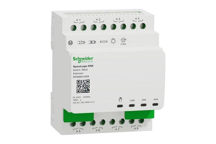 SpaceLogic KNX Schalter/Jalousie 8-fach, Erweiterung