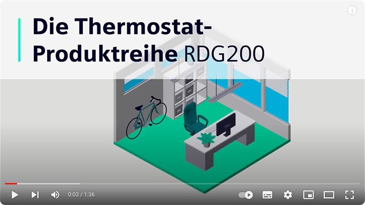 RDG200 Thermostate