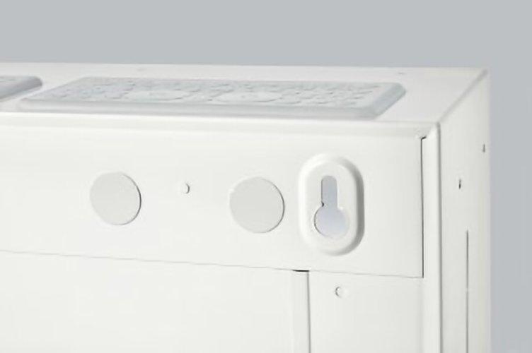 Rückwand aus Stahlblech