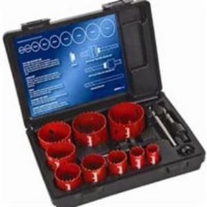 HOLE SAW KIT 9PC