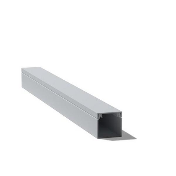 Duct PVC Maxi 100 X 100mm X 4M Grey, Ideal Electrical Catalogue Cable Management Duct Mini Maxi Trunking - Construction Supplies Australia