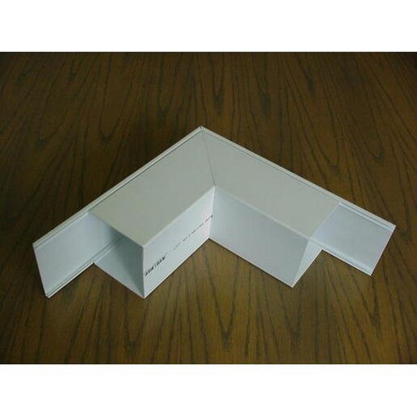 Duct External Angle Maxi Trunking 100X50 White, Ideal Electrical Catalogue Cable Management Duct Flat Bend For Wall Duct - Construction Supplies Australia