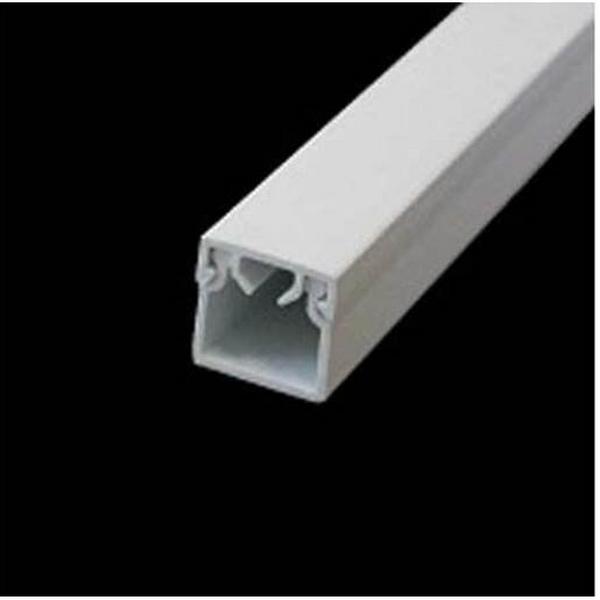 Duct PVC Mini 16 X 16mm X 4M White, Ideal Electrical Catalogue Cable Management Duct Mini Maxi Trunking - Construction Supplies Australia