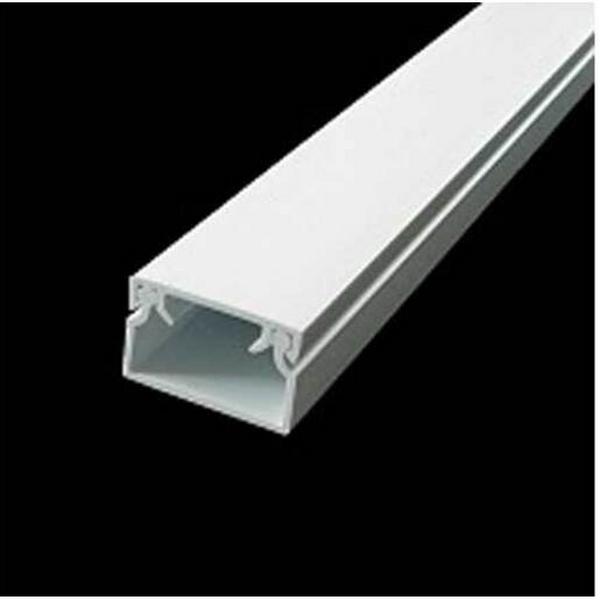 Duct PVC Mini 25 X 16mm X 4M White, Ideal Electrical Catalogue Cable Management Duct Mini Maxi Trunking - Construction Supplies Australia