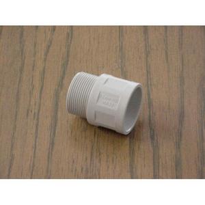 MALE ADAPTOR 32MM GREY