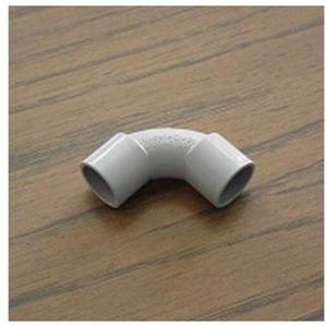 SOLID ELBOW 25MM GREY