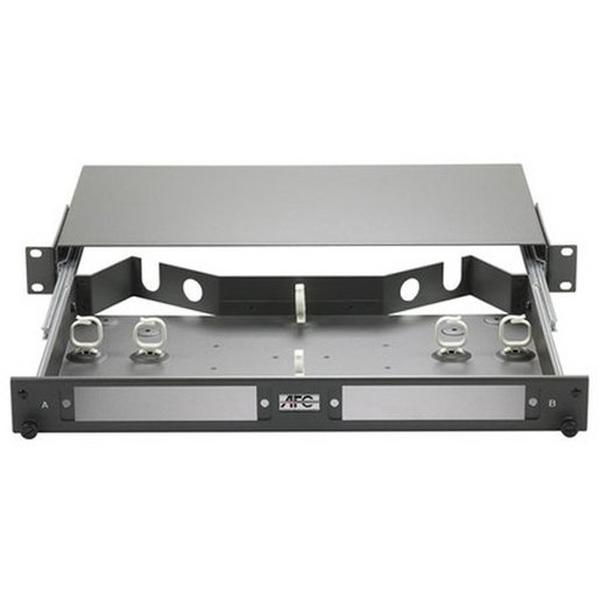 2 Panel 1RU Sliding Modular Tray, Ideal Electrical Catalogue Data Communications Cabinets Enclosures Network Cabinet Accessories - Construction Supplies Australia