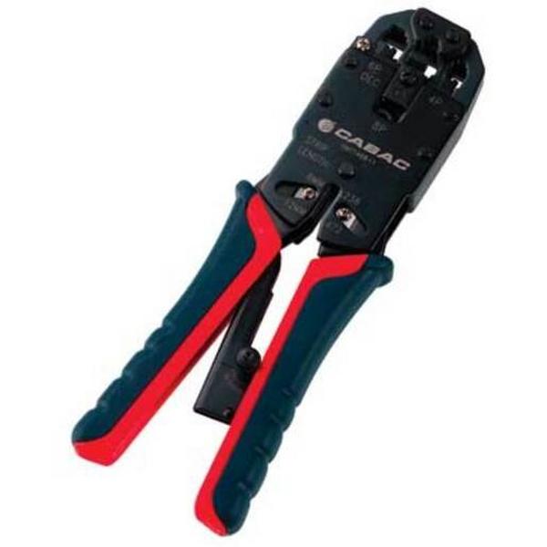 Cable Crimping Tool Suit RJ11 RJ12 RJ45 Jacks, Ideal Electrical Catalogue Tools Instrumentation Crimp Tool Crimp Tool Cable Lugs Cable End Sleeves Screen Connection - Construction Supplies Australia