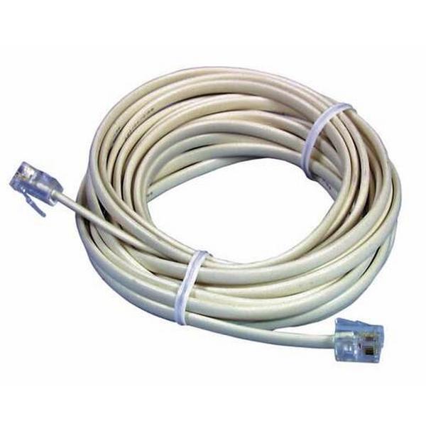 RJ12 To RJ12 Modular Lead 4 Core 3M, Ideal Electrical Catalogue Data Communications Telecommunications Telecommunications Patch Cord - Construction Supplies Australia
