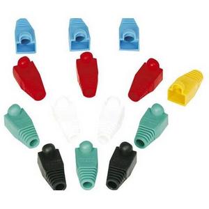 STRAIN RELIEF RUBBER BOOT FOR RJ45 10 PACK