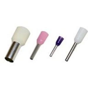 TERMINAL BOOTLACE FERRULE PRE-INSULATED 2.5MM2 GREY (100PK)
