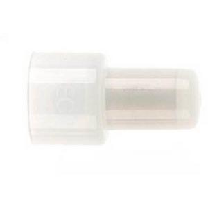 TERMINAL END CONNECTOR PRE-INSULATED 1-2.3MM2 CLEAR 50 PACK