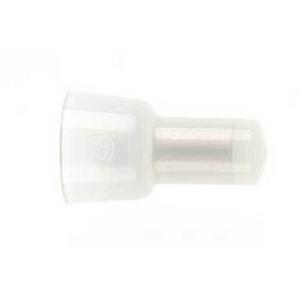 TERMINAL END CONNECTOR PRE-INSULATED 1-3MM2 CLEAR 50 PACK
