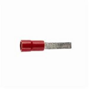 TERMINAL 100PK FLAT BLADE PRE-INS 1.0-2.6MM2 2.5MM BLADE BLUE