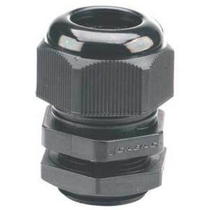 CABLE GLAND NYLON 11-17MM CABLE OD 25MM THREAD WITH LOCK RING