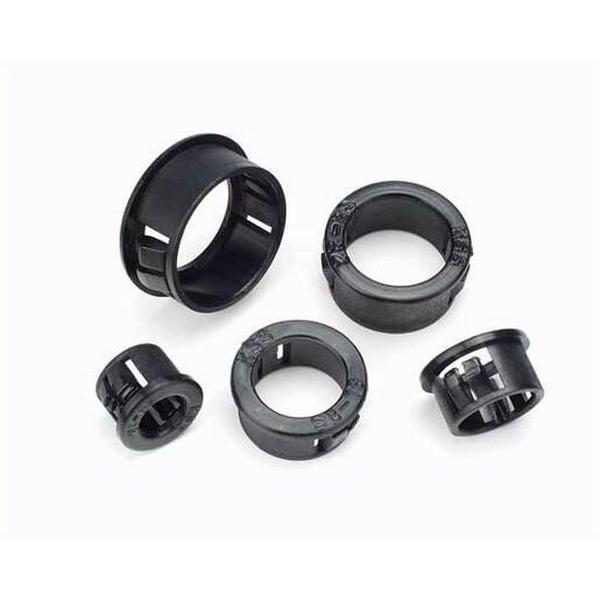 Bush Push In Nylon 20mm Black, Ideal Electrical Catalogue Wiring Accessories Cable Connector Cable Entry Sleeve - Construction Supplies Australia