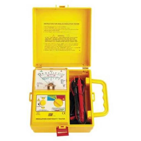 Analogue Insulation Tester, Ideal Electrical Catalogue Tools Instrumentation Test Measurement Insulation Tester - Construction Supplies Australia