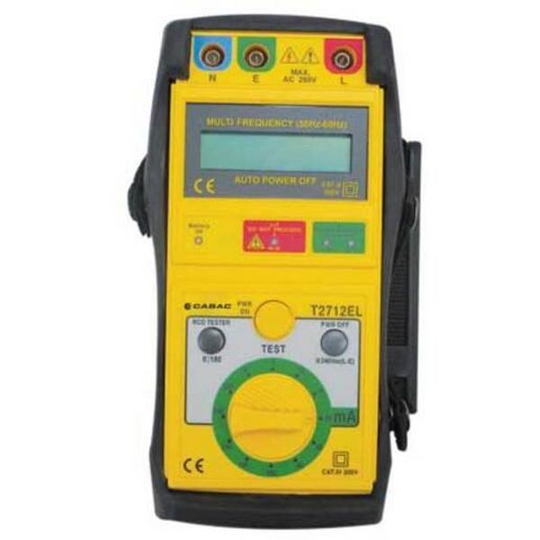 Digital RCD Tester, Ideal Electrical Catalogue Tools Instrumentation Test Measurement Earth Leakage Switch Tester - Construction Supplies Australia