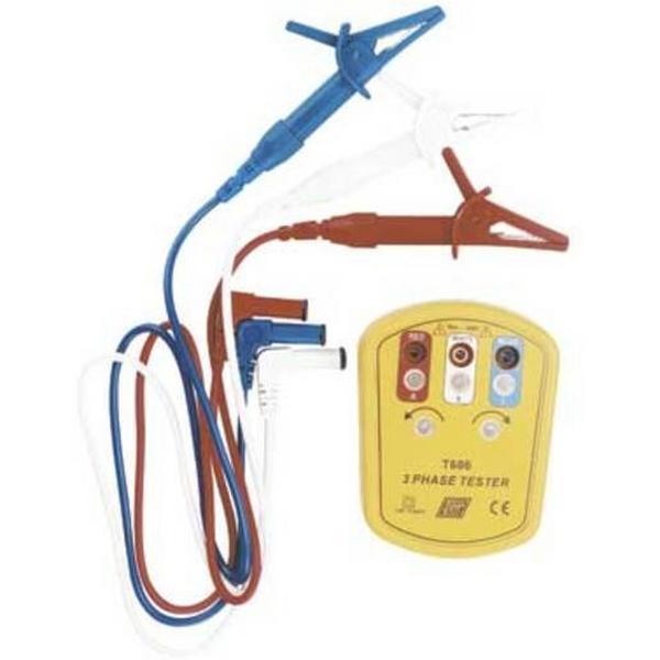 Phase Rotation Tester, Ideal Electrical Catalogue Tools Instrumentation Test Measurement Phase Sequence Indicator - Construction Supplies Australia