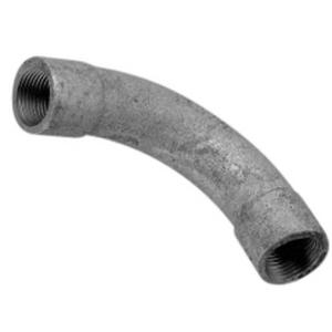 BEND SOLID GALVANISED 25MM CONDUIT FITTING