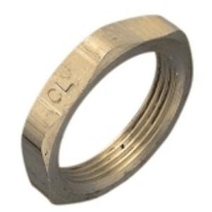 LOCK NUT HEX BRASS 32MM CONDUIT FITTING