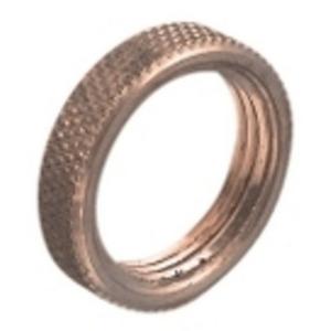 LOCK RING ROUND BRASS 20MM CONDUIT FITTING