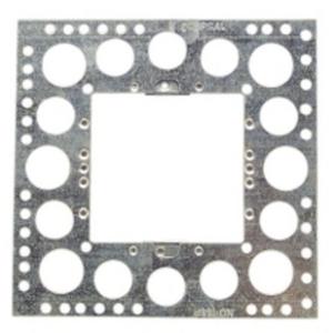 MOUNTING BRACKET PLASTER 2 GANG 84MM MOUNTING CENTRES
