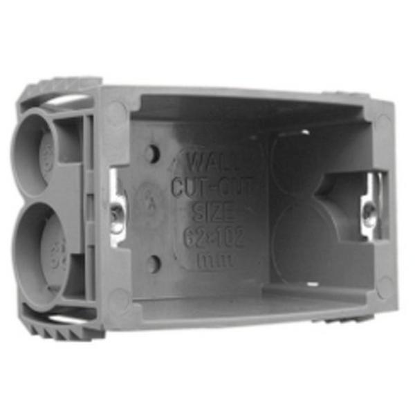 Box Wall 1G Std Ptn Plastic, Ideal Electrical Catalogue Switches Plugs Sockets Switches Wall Box - Construction Supplies Australia